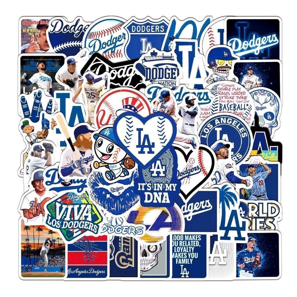 Dodgers Decal Stickers - Picture 4 of 4